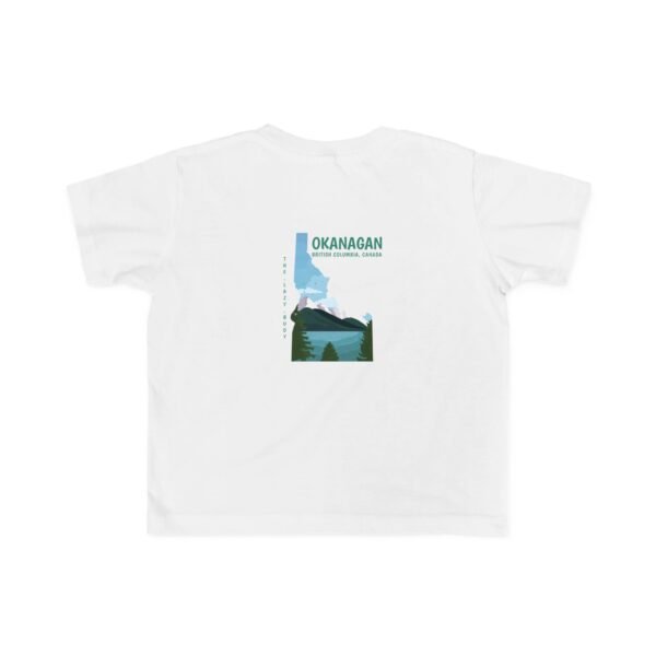 Toddler's 100% Cotton Tee; Okanagan Lake - Image 2