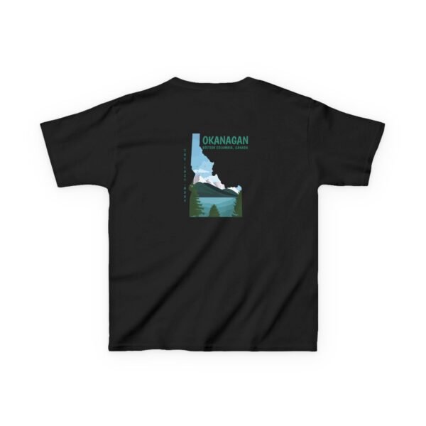 Kids 100% Cotton Tee; Okanagan Lake - Image 10