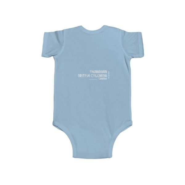 Infant 100% Cotton Bodysuit; Okanagan - Image 5