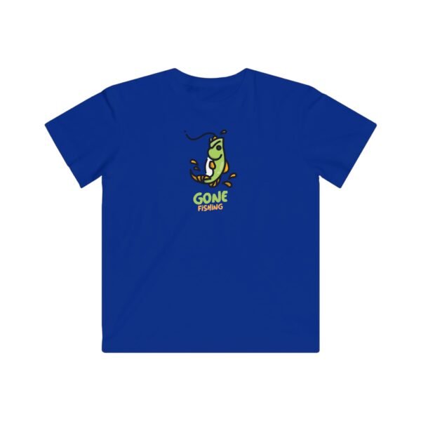 Kids Tee 100% Cotton; Gone Fishing - Image 22