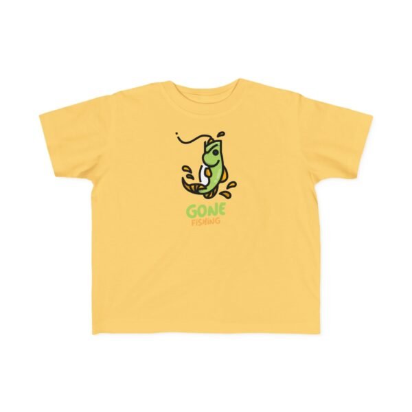 Toddler's 100% Cotton Tee; Gone Fishing - Image 10