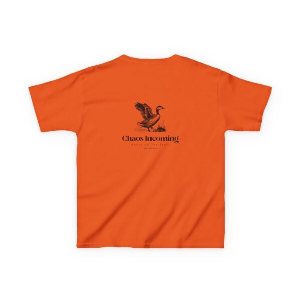 Kids 100% Cotton Tee; Goose on the loose - Image 14