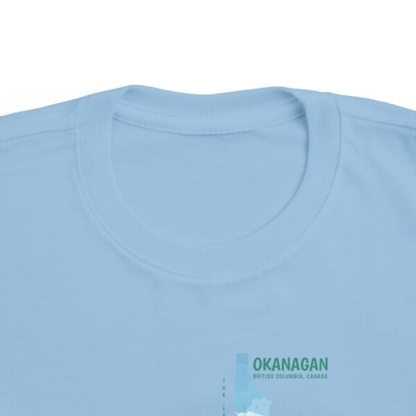 Toddler's 100% Cotton Tee; Okanagan Lake - Image 9