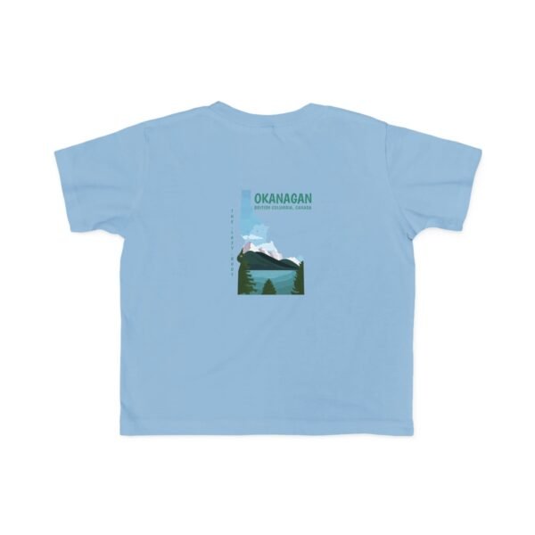 Toddler's 100% Cotton Tee; Okanagan Lake - Image 8