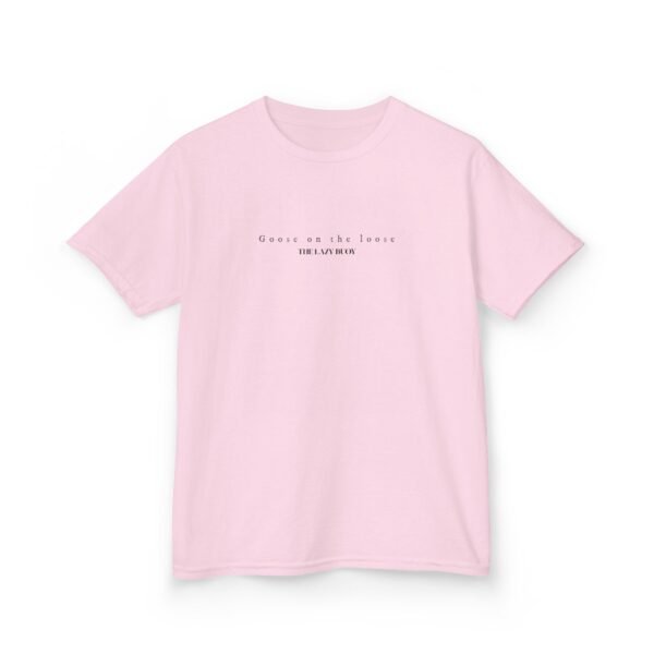 Kids 100% Cotton Tee; Goose on the loose - Image 43