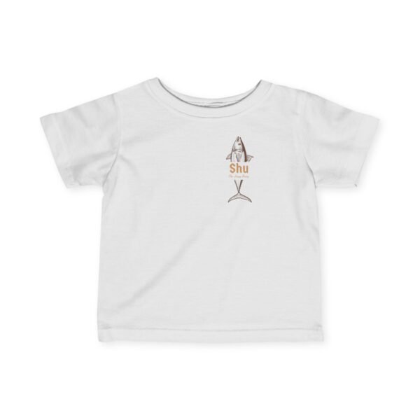 Infant 100% Cotton Tee; Shu Fish