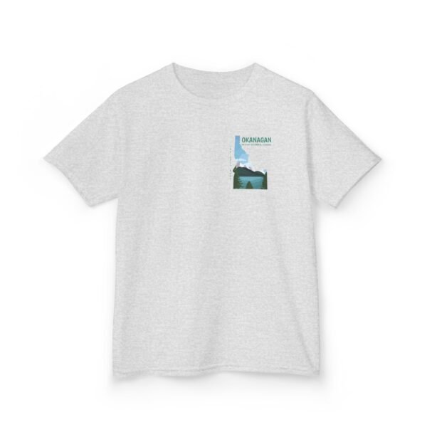 Kids 100% Cotton Tee; Okanagan Lake - Image 7