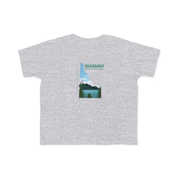 Toddler's 100% Cotton Tee; Okanagan Lake - Image 5