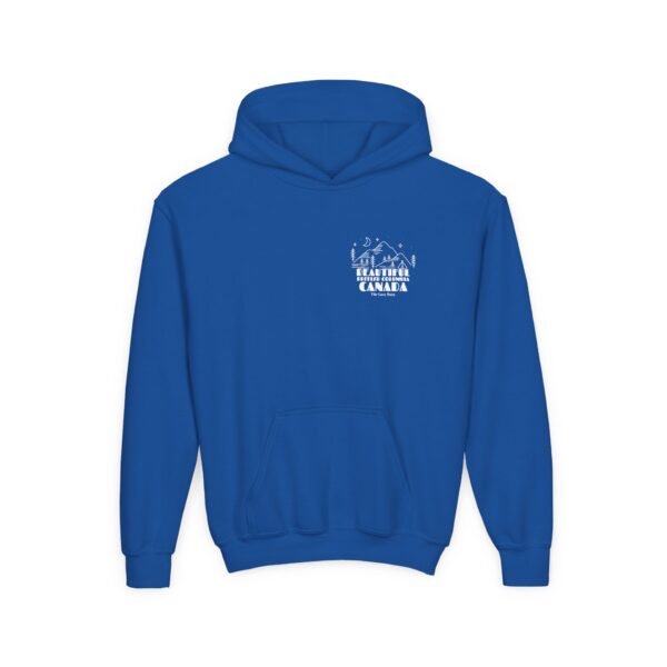 Kid's Hooded Sweatshirt; Beautiful British Columbia - Image 11