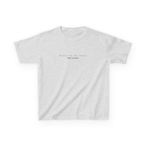 Kids 100% Cotton Tee; Goose on the loose - Image 5