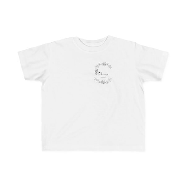 Toddler's 100% Cotton Tee; Shuswap Floral Geese