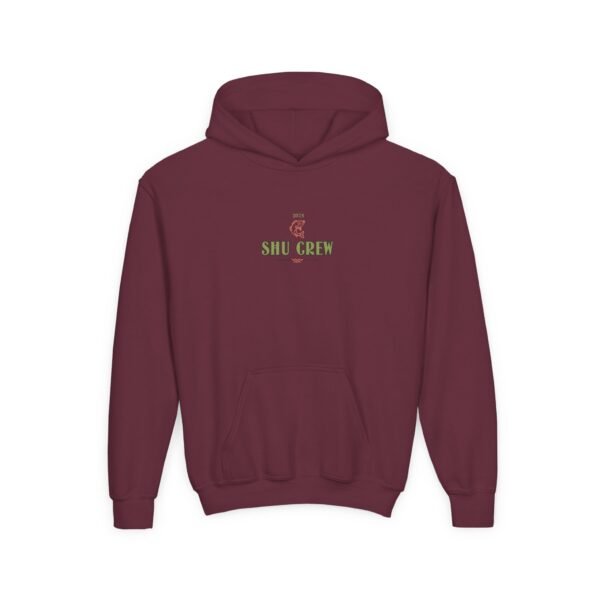 Kid's Hooded Sweatshirt; Shu Crew - Image 7