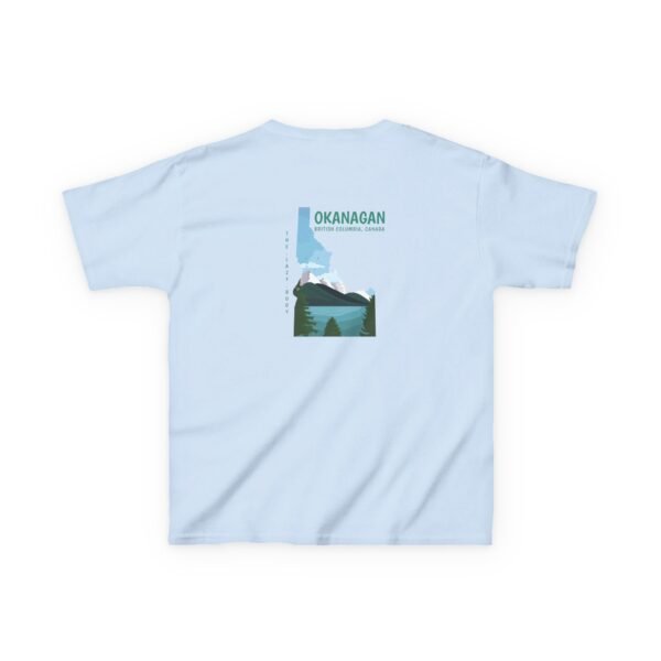 Kids 100% Cotton Tee; Okanagan Lake - Image 38