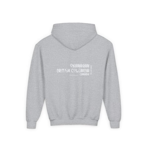 Kid's  Hooded Sweatshirt; Okanagan - Image 4