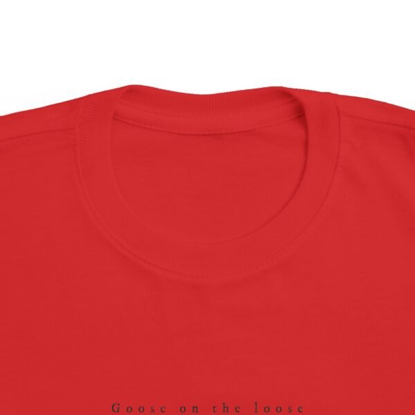 Toddler's 100% Cotton Tee; Goose on the loose - Image 15