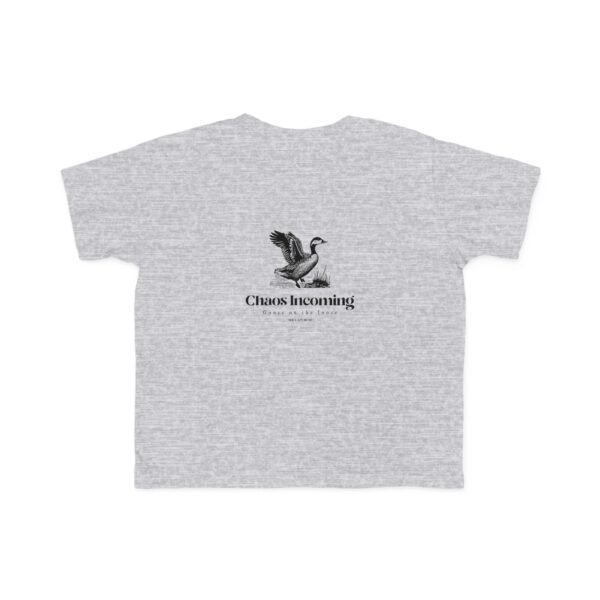 Toddler's 100% Cotton Tee; Goose on the loose - Image 5