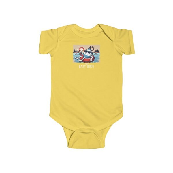 Infant 100% Cotton Bodysuit; Lazy Buoy Logo - Image 5