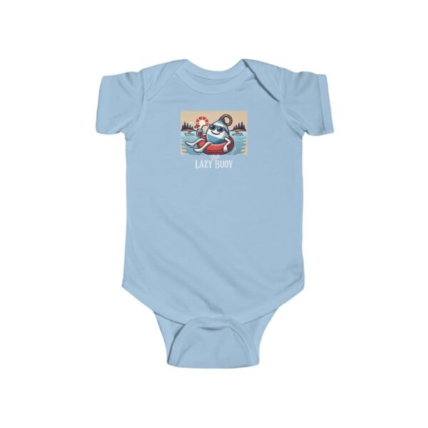 Infant 100% Cotton Bodysuit; Lazy Buoy Logo - Image 9