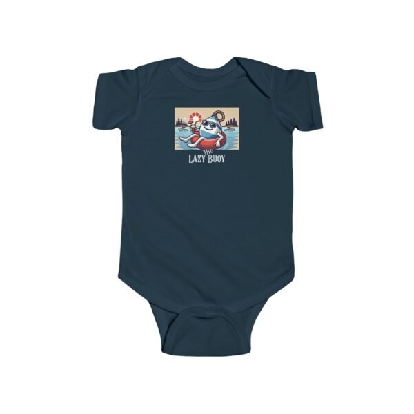 Infant 100% Cotton Bodysuit; Lazy Buoy Logo - Image 15