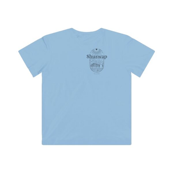 Kids 100% Cotton Tee; Shuswap Design - Image 19