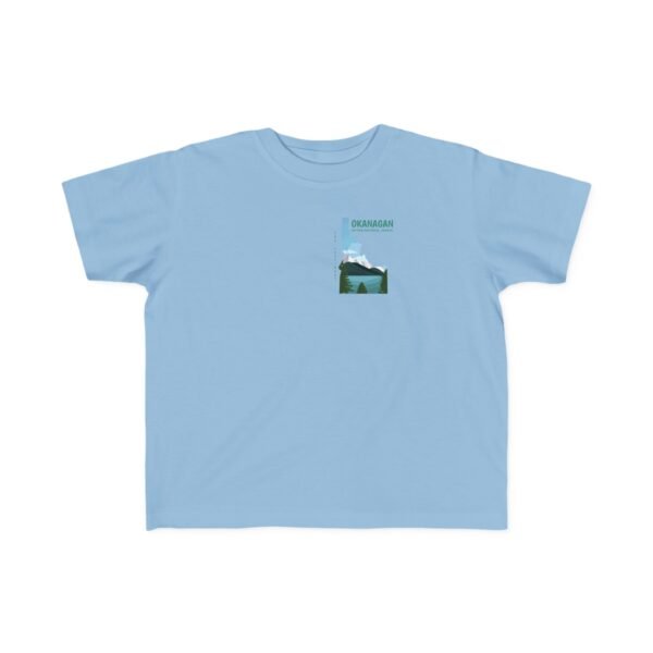 Toddler's 100% Cotton Tee; Okanagan Lake - Image 7