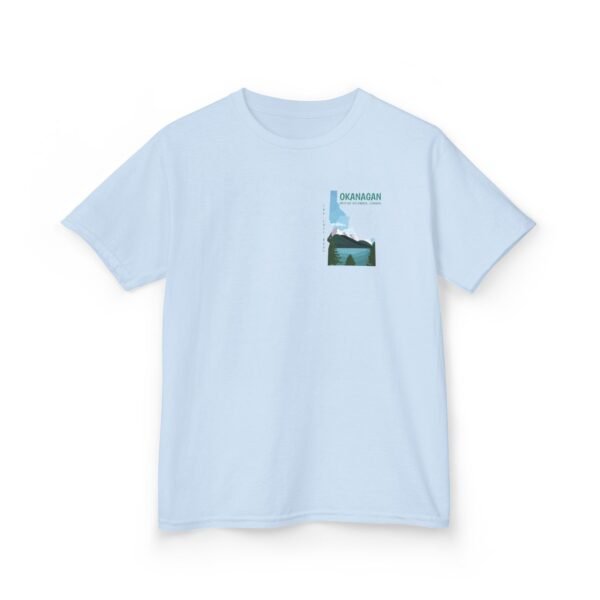 Kids 100% Cotton Tee; Okanagan Lake - Image 39
