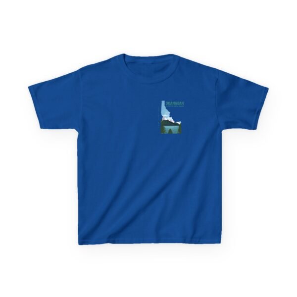 Kids 100% Cotton Tee; Okanagan Lake - Image 41