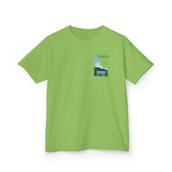Kids 100% Cotton Tee; Okanagan Lake - Image 31