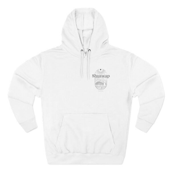 Adult Fleece Hoodie; Shuswap Design