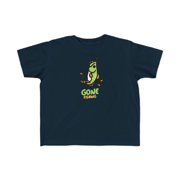 Toddler's 100% Cotton Tee; Gone Fishing - Image 25