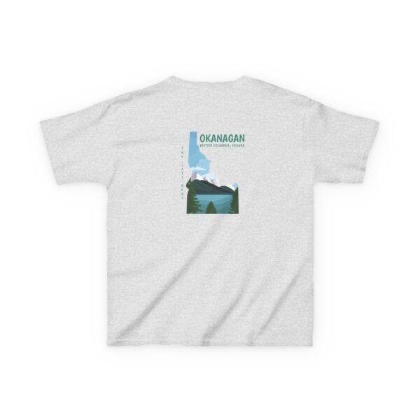 Kids 100% Cotton Tee; Okanagan Lake - Image 6