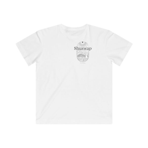 Kids 100% Cotton Tee; Shuswap Design