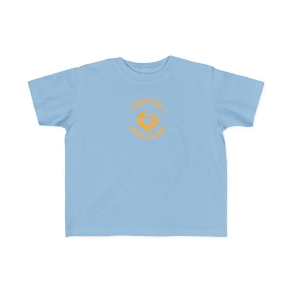 Toddler's 100% Cotton Tee; Shuswap Sunflower - Image 7