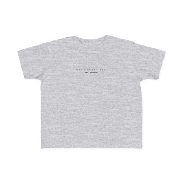 Toddler's 100% Cotton Tee; Goose on the loose - Image 4