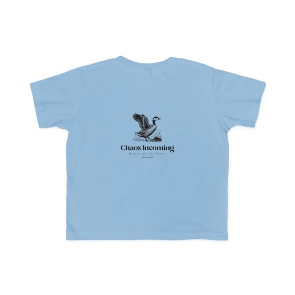 Toddler's 100% Cotton Tee; Goose on the loose - Image 8