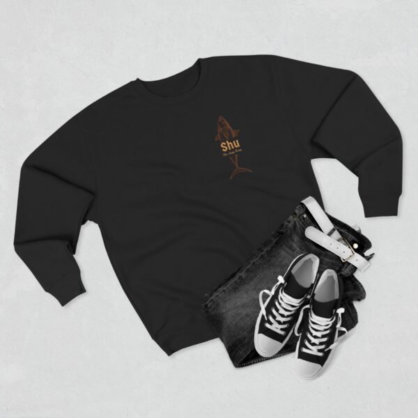 Unisex Crewneck Sweatshirt: Shu Fish - Image 11