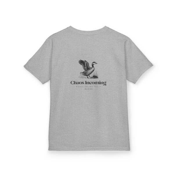 Kids 100% Cotton Tee; Goose on the loose - Image 12