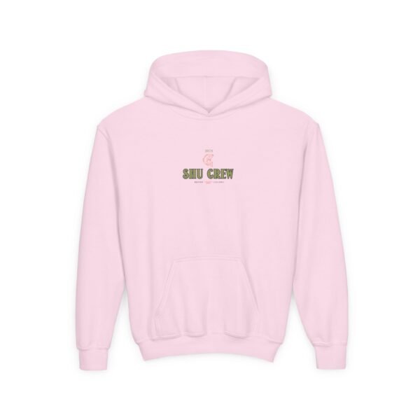 Kid's Hooded Sweatshirt; Shu Crew - Image 15