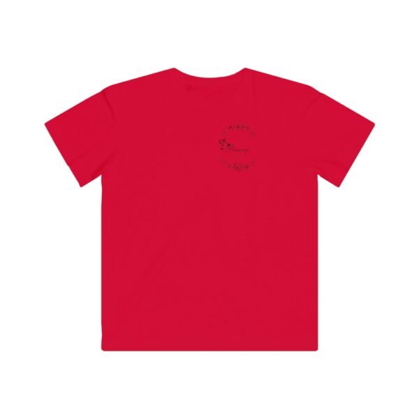 Kids Tee 100% Cotton; Shuswap Floral Geese - Image 25