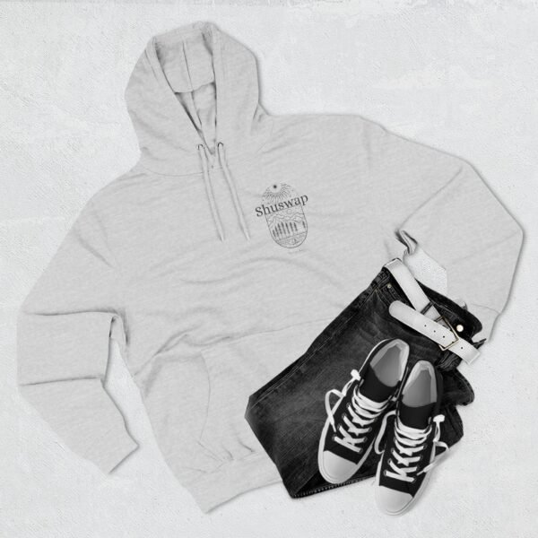 Adult Fleece Hoodie; Shuswap Design - Image 7