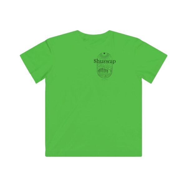 Kids 100% Cotton Tee; Shuswap Design - Image 13