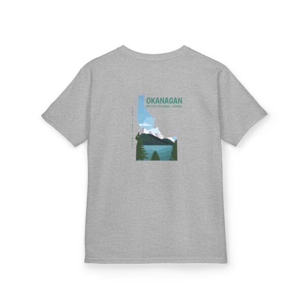 Kids 100% Cotton Tee; Okanagan Lake - Image 16