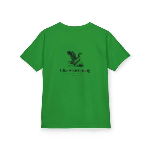 Kids 100% Cotton Tee; Goose on the loose - Image 32