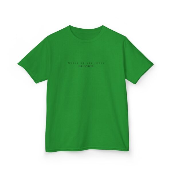 Kids 100% Cotton Tee; Goose on the loose - Image 31