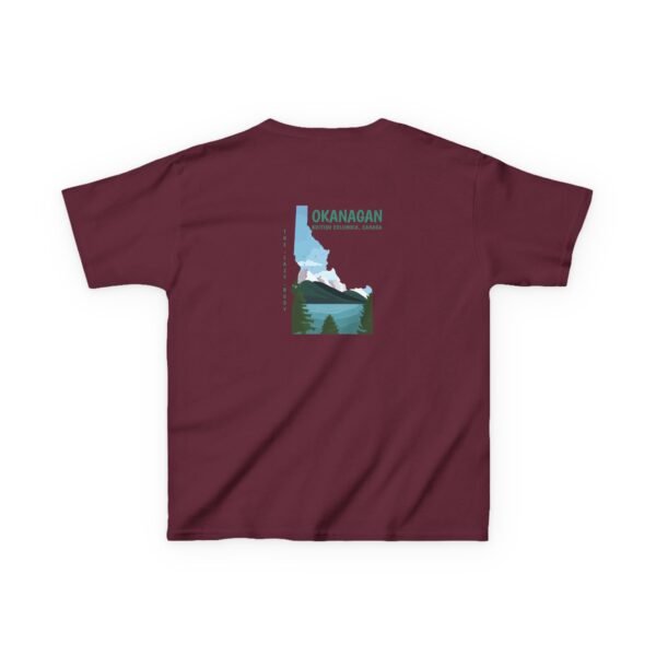 Kids 100% Cotton Tee; Okanagan Lake - Image 22