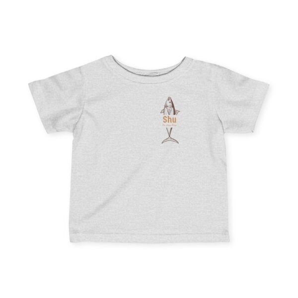 Infant 100% Cotton Tee; Shu Fish - Image 4