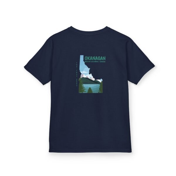 Kids 100% Cotton Tee; Okanagan Lake - Image 48