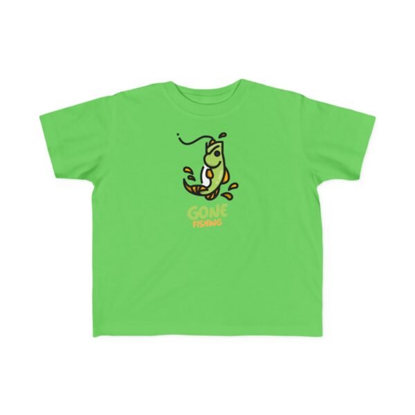 Toddler's 100% Cotton Tee; Gone Fishing - Image 13