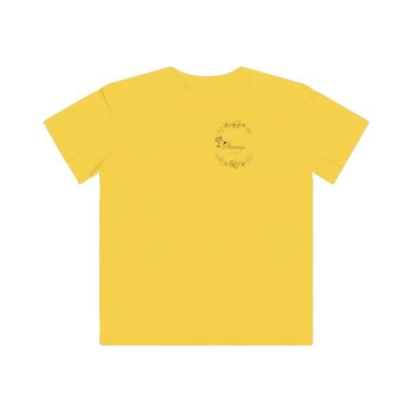 Kids Tee 100% Cotton; Shuswap Floral Geese - Image 10