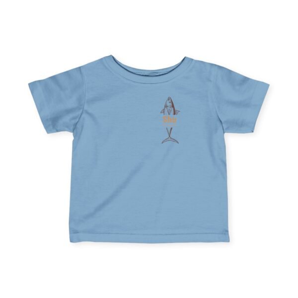 Infant 100% Cotton Tee; Shu Fish - Image 13